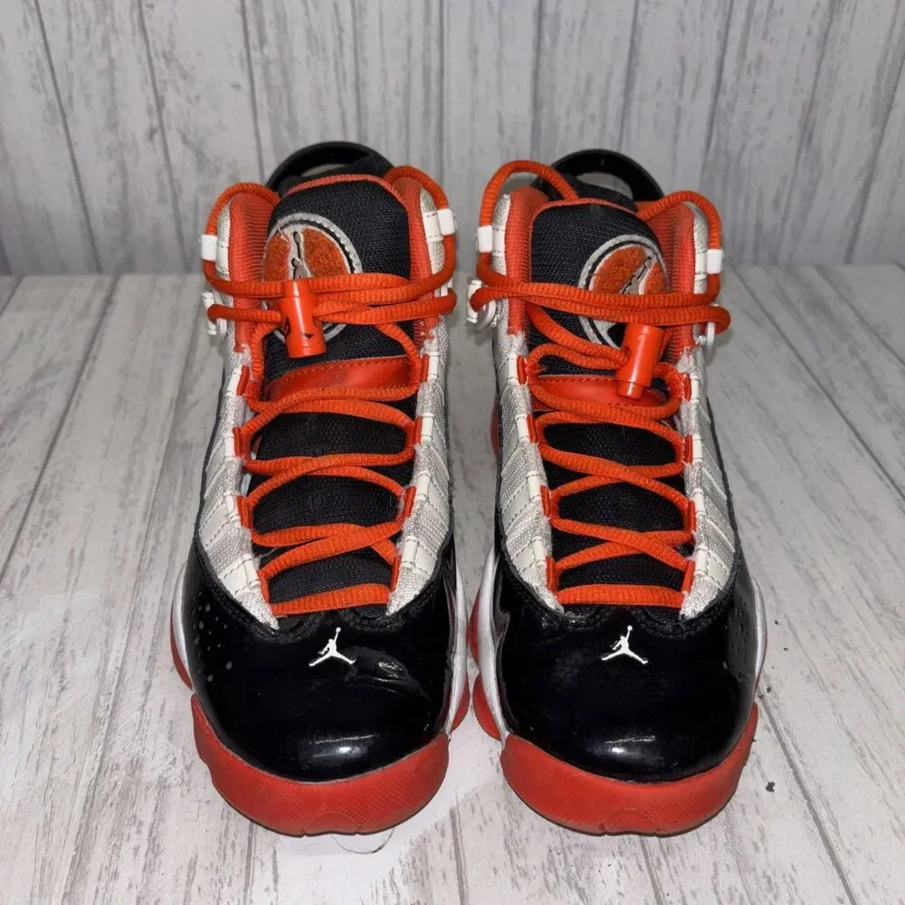 Youth Size 4 Air Jordan 6 Rings Sneakers